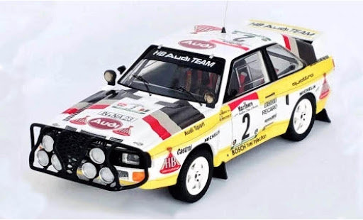 Audi Sport quattro, No.2, HB Audi Team, Rallye WM, Rally Bandama, 1985